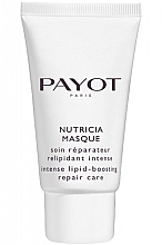 Fragrances, Perfumes, Cosmetics Face Mask for Dry Skin - Payot Les Hydro-Nutritives Nutricia Masque Intense Lipid Boosting Repair Care