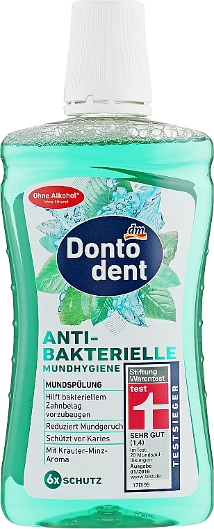 Antibacterial Mouthwash - Dontodent Antibakterielle Mundhygiene — photo N1