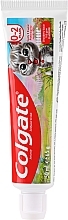 Kids Strawberry Toothpaste, grey cat, 0-2 years - Colgate Strawberry Kids Tooth Paste — photo N2