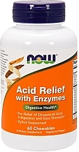 Dietary Supplement "Enzyme Complex" - Now Foods Acid Relief With Enzymes — photo N1