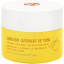 Grapefruit Night Lip Mask - W7 Grapefruit Overnight Lip Mask — photo N1