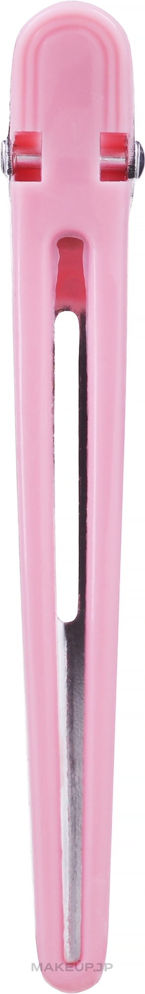 Plastic Claw Clip 'Combi', pink, 10 pcs - Comair — photo 1 szt.