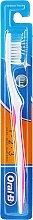 Toothbrush, 40 medium, pink - Oral-B 123 40 Medium — photo N1