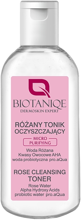 Cleansing Face Toner - Biotaniqe Rose Cleansing Toner — photo N1