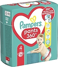 Diaper Pants, size 4, 9-15 kg, 25 pcs - Pampers — photo N10