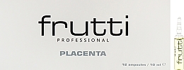 Anti Hair Loss Placenta Ampoules - Frutti Di Bosco Professional Placenta — photo N1