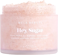 Fragrances, Perfumes, Cosmetics Body Scrub - NCLA Beauty Hey, Sugar Sandalwood Men's Body Scrub