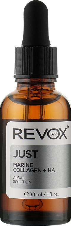 Face & Neck Serum - Revox Just Marine Collagen + HA Algae Solution — photo N4