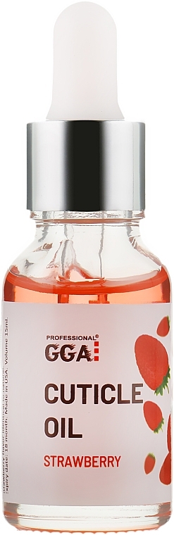 Strawberry Cuticle Oil - GGA Professional Cuticle Oil — photo N1