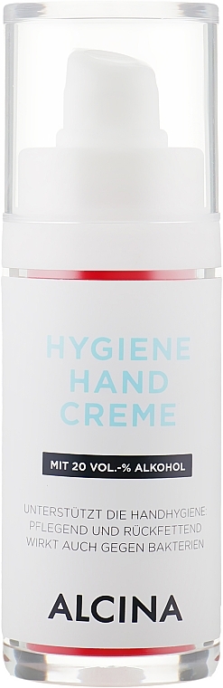 Hand Cream - Alcina Hygiene Hand Creme — photo N1