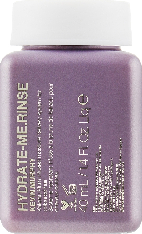 Intensive Moisturizing Conditioner - Kevin.Murphy Hydrate-Me Rinse Conditioner (mini size) — photo N1