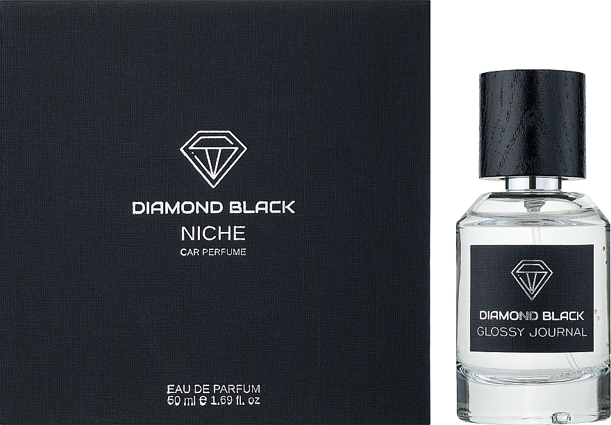 Diamond Black Glossy Journal - Car Perfume — photo N2