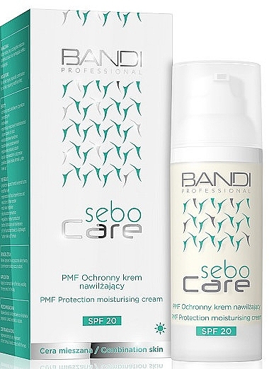 Moisturizing Day Cream - Bandi Professional Sebo Care PMF Protection Moisturising Cream SPF 20 — photo N1