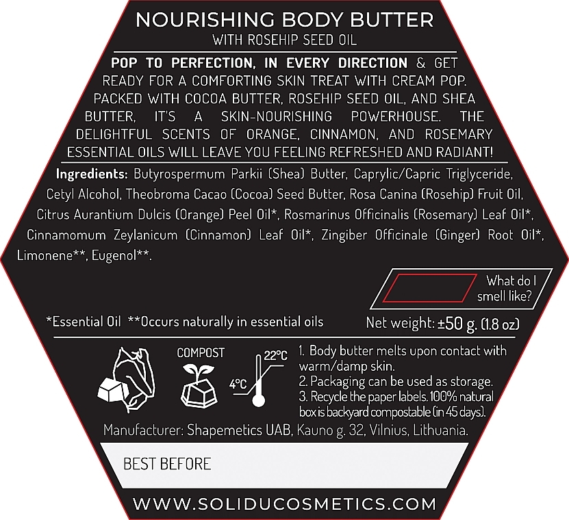 Body Butter - Solidu Cream Pop Body Butter — photo N4