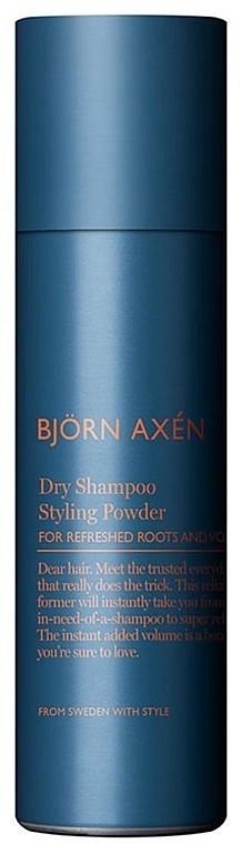 Dry Shampoo - BjOrn AxEn Dry Shampoo Styling Powder — photo N1