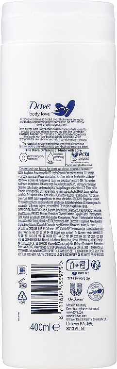 Moisturizing Lotion for Ultra-Dry Skin - Dove Intensive Nourishing Lotion — photo N2