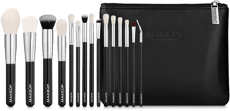 Professional Makeup Brush Set in a Pouch 'Beauty Guru' - MAKEUP Professional Brush Set — photo N3