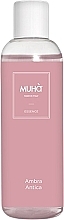 Fragrances, Perfumes, Cosmetics Reed Diffuser Refill - Muha Rose Ambra Antica Refil