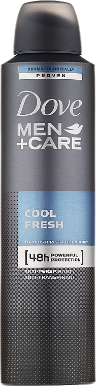 Men Antiperspirant - Dove Men+Care Cool Fresh — photo N3