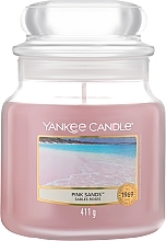 Fragrances, Perfumes, Cosmetics Candle in Glass Jar - Yankee Candle Pink Sands