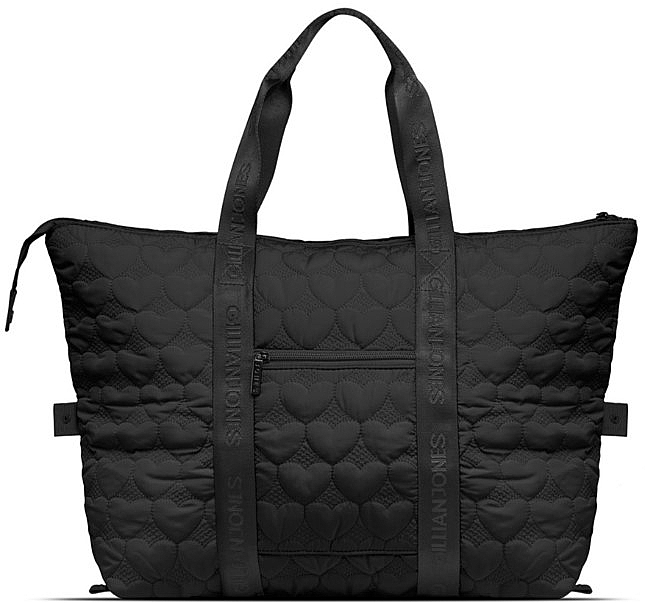 Shopper Bag - Gillian Jones Shopper Heart Black — photo N1