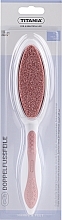 Fragrances, Perfumes, Cosmetics Double-Sided Foot File, pink - Titania