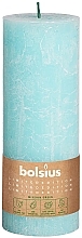 Fragrances, Perfumes, Cosmetics Cylindrical Candle, blue, 190x68 mm - Bolsius