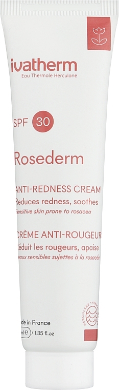 Face Cream - Ivatherm Rosederm Cream SPF30 — photo N2