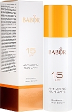 Fragrances, Perfumes, Cosmetics Face & Body Lotion SPF 15 - Babor Anti-Aging Sun Care Sun Lotion SPF 15