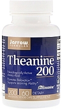 Theanine 200 mg - Jarrow Formulas Theanine, 200 mg — photo N1