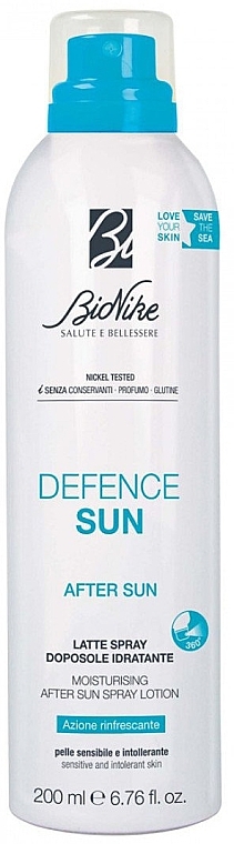 Moisturizing Afte Sun Spray Lotion - BioNike Defence Sun Moisturising After Sun Spray Lotion — photo N1
