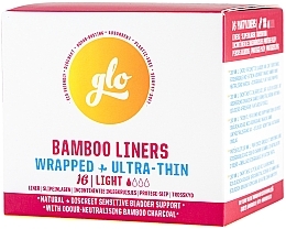 Fragrances, Perfumes, Cosmetics Urological Bamboo Pads, 16 pcs - Flo Glo Sensitive Bladder Bamboo Liners Light