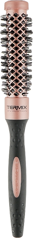 Thermal Brush for Extra Dry & Porous Hair, 23 mm - Termix Evolution Gold Rose — photo N1