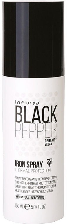 Heat Protection - Inebrya Black Pepper Iron Spray — photo N1