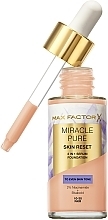 Max Factor Miracle Pure 2in1 Skin Reset Serum Foundation - Max Factor Miracle Pure 2in1 Skin Reset Serum Foundation — photo N2