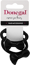 Fragrances, Perfumes, Cosmetics Hair Ties, FA-5659, black bows - Donegal