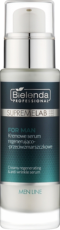 Regenerating Creamy Serum - Bielenda Professional SupremeLab For Man — photo N2