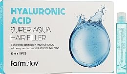 Nourishing Hyaluronic Acid Hair Filler - Farmstay Hyaluronic Acid Super Aqua Hair Filler — photo N3