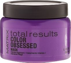 Fragrances, Perfumes, Cosmetics Hair Color Preserving Mask for Color-Treated Hair - Matrix Total Results Color Obsessed Mask