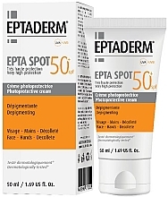 Fragrances, Perfumes, Cosmetics Sunscreen - Eptaderm Epta Spot SPF 50+