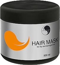 Fragrances, Perfumes, Cosmetics Dry & Damaged Hair Mask - Helen&Shnayder Professional Hair Mask