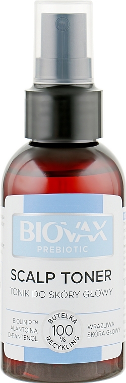 Scalp Tonic - Biovax Prebiotic Scalp Toner — photo N1