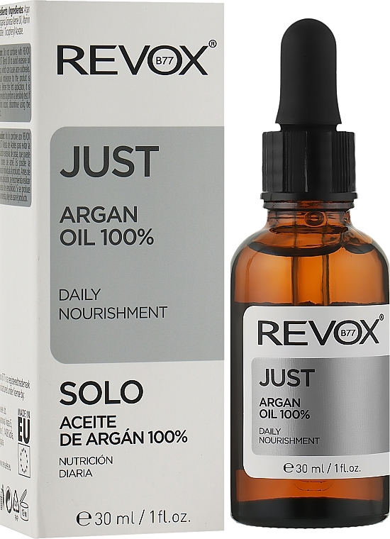 Argan Oil - Revox Just 100% Natural Argan Oil — photo N2