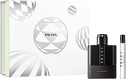 Fragrances, Perfumes, Cosmetics Prada Luna Rossa Black - Set (edp/50ml + edp/10ml)