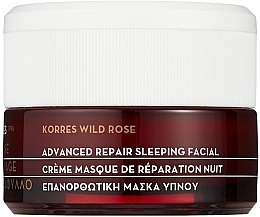 Fragrances, Perfumes, Cosmetics Advanced Repair Sleeping Facial Cream-Mask - Korres Wild Rose Advanced Repair Sleeping Facial