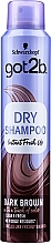 Fragrances, Perfumes, Cosmetics Dry Shampoo for Brunettes - Schwarzkopf Got2b Fresh it Up Brown Dry Shampoo