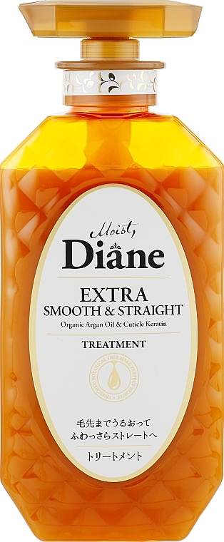 Keratin Conditioner Mask "Smoothness" - Moist Diane Perfect Beauty Extra Smooth & Straight — photo N1