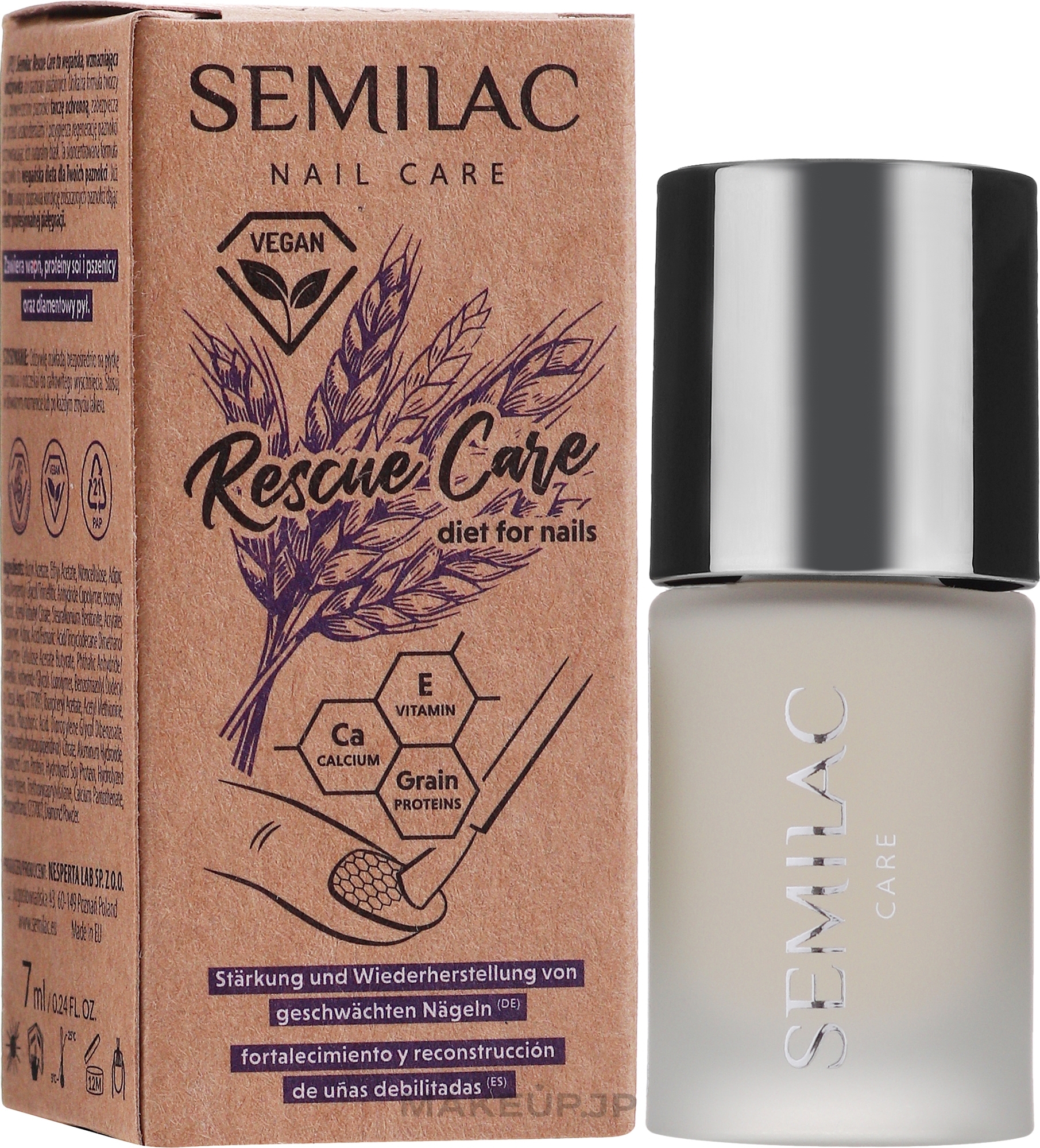 Nail Conditioner - Semilac Rescue Care — photo 7 ml