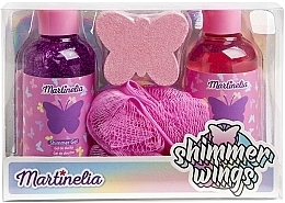 Fragrances, Perfumes, Cosmetics Shower Set, 4 pcs - Martinelia Shimmer Wings Bath Set
