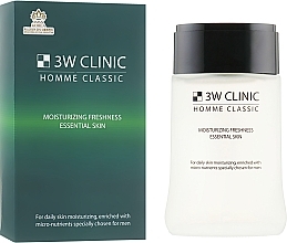 Men Moisturizing & Refreshing Toner - 3w Clinic Homme Classic Moisturizing Freshness Essential Skin — photo N1